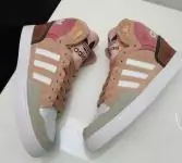 chaussures adidas superstar femmes classic anti-fluff rose